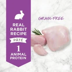 Instinct Limited Ingredient Diet Grain-Free Pate Real Rabbit Recipe Canned Cat Food -Furry Friends 86172 PT1. AC SS1800 V1568928136