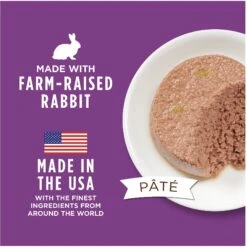 Instinct Limited Ingredient Diet Grain-Free Pate Real Rabbit Recipe Canned Cat Food -Furry Friends 86172 PT3. AC SS1800 V1568928442