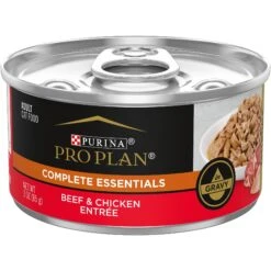 Purina Pro Plan Beef & Chicken Entree In Gravy Canned Cat Food