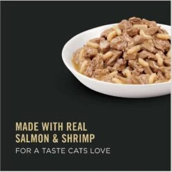 Purina Pro Plan Adult Salmon, Shrimp & Rice Entrée In Sauce Canned Cat Food -Furry Friends 86287 PT8. AC SS1800 V1638307314