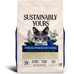Sustainably Yours Multi-Cat Plus Natural Cat Litter, 10-lb Bag