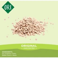 O.R.I./GRAYSTONE NATURAL Granular Tofu Uncented Cat Litter For Automatic Self-cleaning Litter Box Robots, 18-lb Bag, Case Of 4 -Furry Friends 867382 PT4. AC SS1800 V1687887272