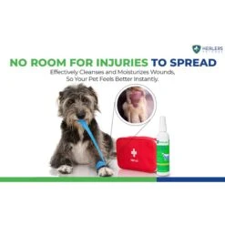 Healers Wound Cleanser Dog & Cat Treatment 12 Healers Wound Cleanser Dog & Cat Treatment -Furry Friends 867902 PT3. AC SS1800 V1685649291