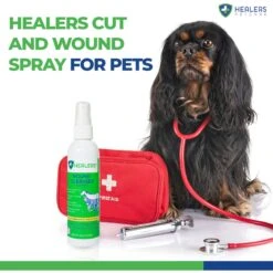 Healers Wound Cleanser Dog & Cat Treatment 13 Healers Wound Cleanser Dog & Cat Treatment -Furry Friends 867902 PT4. AC SS1800 V1685650856