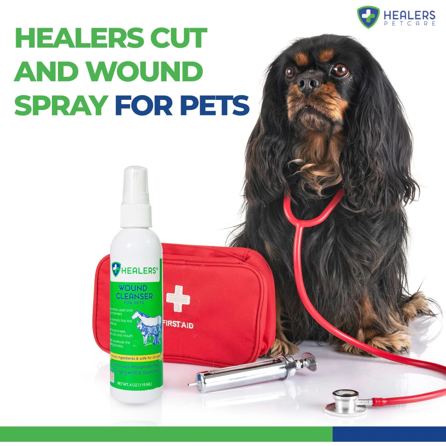 Healers Wound Cleanser Dog & Cat Treatment 7 Healers Wound Cleanser Dog & Cat Treatment - Image 5
