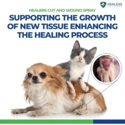 Healers Wound Cleanser Dog & Cat Treatment 15 Healers Wound Cleanser Dog & Cat Treatment -Furry Friends 867902 PT6. AC SS1800 V1685647196