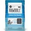 BIXBI Rawbble Dry Food Chicken Salmon Recipe For Indoor Cats, 3-lb Bag
