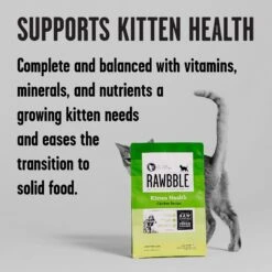 BIXBI Rawbble Dry Food Chicken Recipe For Kittens, 7-lb Bag 13 BIXBI Rawbble Dry Food Chicken Recipe For Kittens, 7-lb Bag -Furry Friends 871046 PT3. AC SS1800 V1691515657