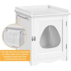 Yaheetech Indoor Cat Litter Box Enclosure 16 Yaheetech Indoor Cat Litter Box Enclosure -Furry Friends 871918 PT6. AC SS1800 V1686247986