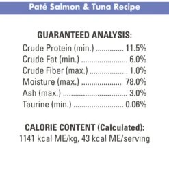 Nutro Perfect Portions Grain-Free Salmon & Tuna Pate Recipe Adult Wet Cat Food Trays 17 Nutro Perfect Portions Grain-Free Salmon & Tuna Pate Recipe Adult Wet Cat Food Trays -Furry Friends 87484 PT6. AC SS1800 V1702678737
