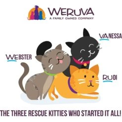 Weruva Cats In The Kitchen The Coolsville Catch! Variety Pack Grain-Free Wet Cat Food, 3.2-oz Can, Case Of 12 -Furry Friends 875422 PT7. AC SS1800 V1702597725