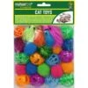 Multipet Value Pack Cat Toy, Assorted Colors, 24-pack -Furry Friends 877854 MAIN. AC SS1800 V1688652387