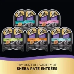 Sheba Perfect Portions Grain-Free Tender Whitefish & Tuna Entree Pate Adult Wet Cat Food Trays 14 Sheba Perfect Portions Grain-Free Tender Whitefish & Tuna Entree Pate Adult Wet Cat Food Trays -Furry Friends 87818 PT3. AC SS1800 V1703276626