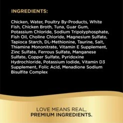 Sheba Perfect Portions Grain-Free Tender Whitefish & Tuna Entree Pate Adult Wet Cat Food Trays 16 Sheba Perfect Portions Grain-Free Tender Whitefish & Tuna Entree Pate Adult Wet Cat Food Trays -Furry Friends 87818 PT5. AC SS1800 V1703276624