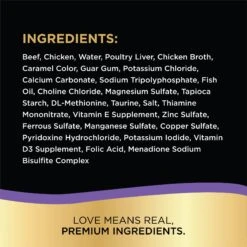 Sheba Perfect Portions Grain-Free Tender Beef Entree Pate Adult Wet Cat Food Trays -Furry Friends 87820 PT6. AC SS1800 V1572551672