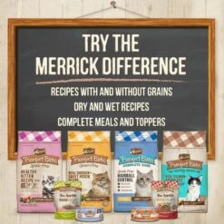 Merrick Purrfect Bistro Grain-Free Healthy Weight Recipe Dry Cat Food 17 Merrick Purrfect Bistro Grain-Free Healthy Weight Recipe Dry Cat Food -Furry Friends 87833 PT6. AC SS1800 V1638042996
