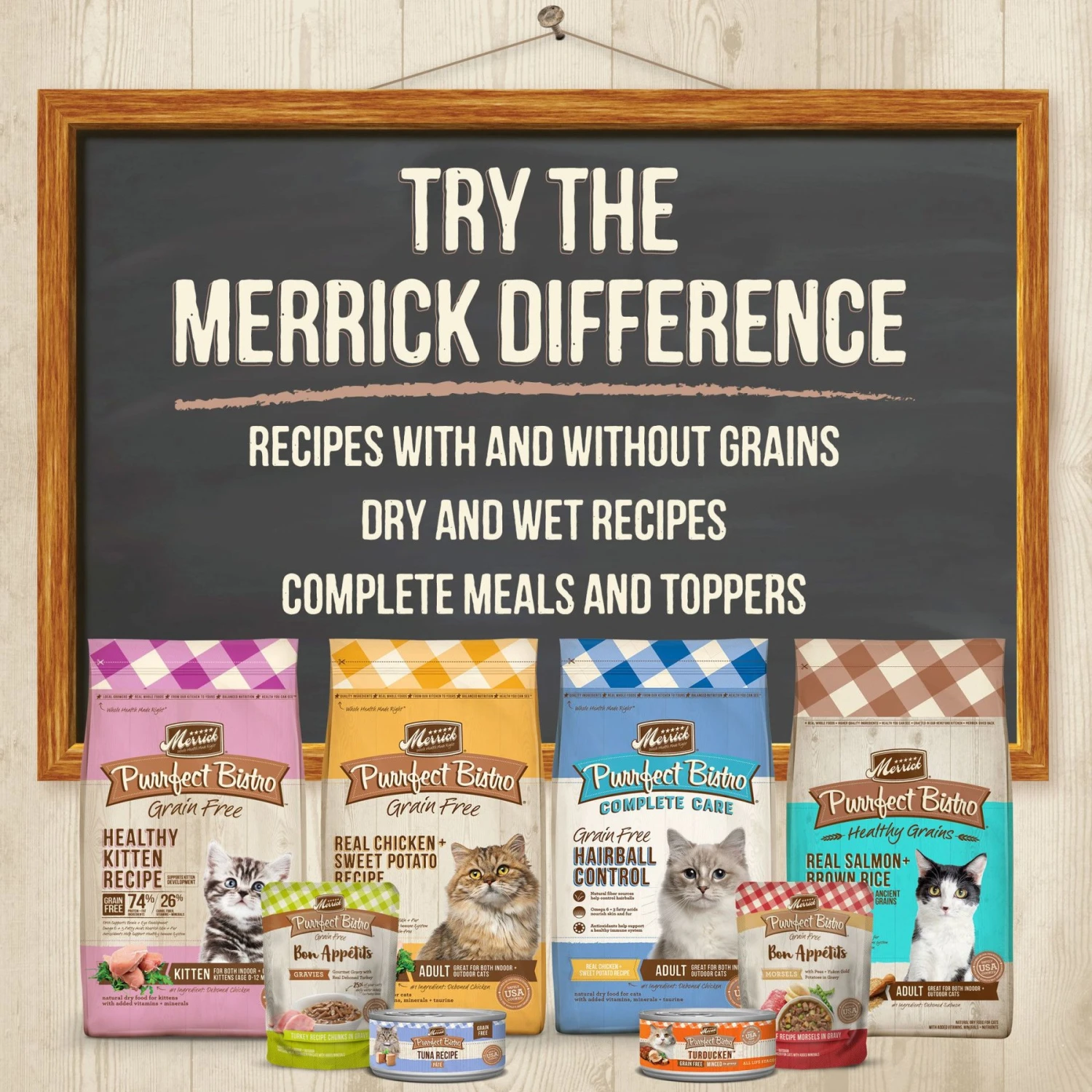 Merrick Purrfect Bistro Grain-Free Healthy Weight Recipe Dry Cat Food 9 Merrick Purrfect Bistro Grain-Free Healthy Weight Recipe Dry Cat Food - Image 7