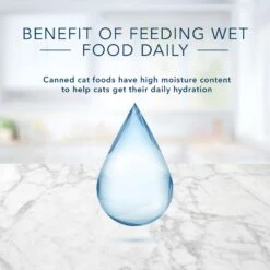 Blue Buffalo Tastefuls Natural Pate Salmon Entree Wet Cat Food, 5.5-oz Can, Case Of 12 -Furry Friends 879230 PT6. AC SS1800 V1687358673