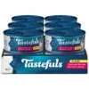 Blue Buffalo Tastefuls Natural Flaked Fish & Shrimp Entree In Gravy Wet Cat Food, 5.5-oz Can, Case Of 12 -Furry Friends 879262 MAIN. AC SS1800 V1687357817