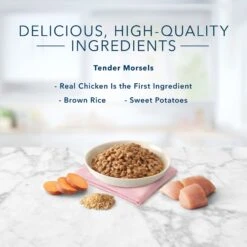 Blue Buffalo Tastefuls Natural Tender Morsels Chicken Entree Wet Cat Food, 3-oz Can, Case Of 12 14 Blue Buffalo Tastefuls Natural Tender Morsels Chicken Entree Wet Cat Food, 3-oz Can, Case Of 12 -Furry Friends 879390 PT4. AC SS1800 V1687358054