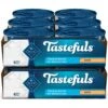 Blue Buffalo Tastefuls Natural Mature Pate Chicken Entree Wet Cat Food, 3-oz Can, Case Of 12 -Furry Friends 879454 MAIN. AC SS1800 V1687357629