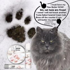 The Blissful Dog Cat Paw Cream, 0.50-oz Tube -Furry Friends 879718 PT2. AC SS1800 V1689280307