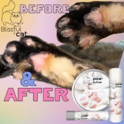 The Blissful Dog Cat Paw Cream, 2-oz Tin -Furry Friends 879750 PT5. AC SS1800 V1689280857