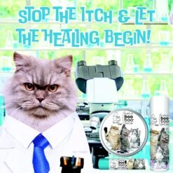 The Blissful Dog Boo Boo Cat Paw Cream, 1-oz Tin -Furry Friends 879798 PT7. AC SS1800 V1689280856