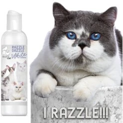 The Blissful Dog Razzle Dazzle White Cat Shampoo, 4-oz Bottle -Furry Friends 879958 PT2. AC SS1800 V1689279407