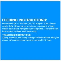 Earthborn Holistic Chicken Fricatssee Grain-Free Natural Adult Canned Cat Food 15 Earthborn Holistic Chicken Fricatssee Grain-Free Natural Adult Canned Cat Food -Furry Friends 88110 PT8. AC SS1800 V1682710417
