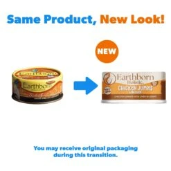 Earthborn Holistic Chicken Jumble With Liver Grain-Free Natural Canned Cat & Kitten Food -Furry Friends 88113 PT1. AC SS1800 V1481919132