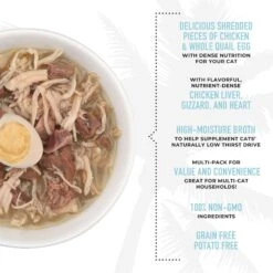 Tiki Cat After Dark Chicken & Quail Egg Grain-Free Wet Cat Food -Furry Friends 883558 PT3. AC SS1800 V1690566594