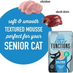 Tiki Cat Born Carnivore Silver Functional Cat Food Topper, 1.5-oz Pouch, Case Of 12 -Furry Friends 883670 PT3. AC SS1800 V1690562024