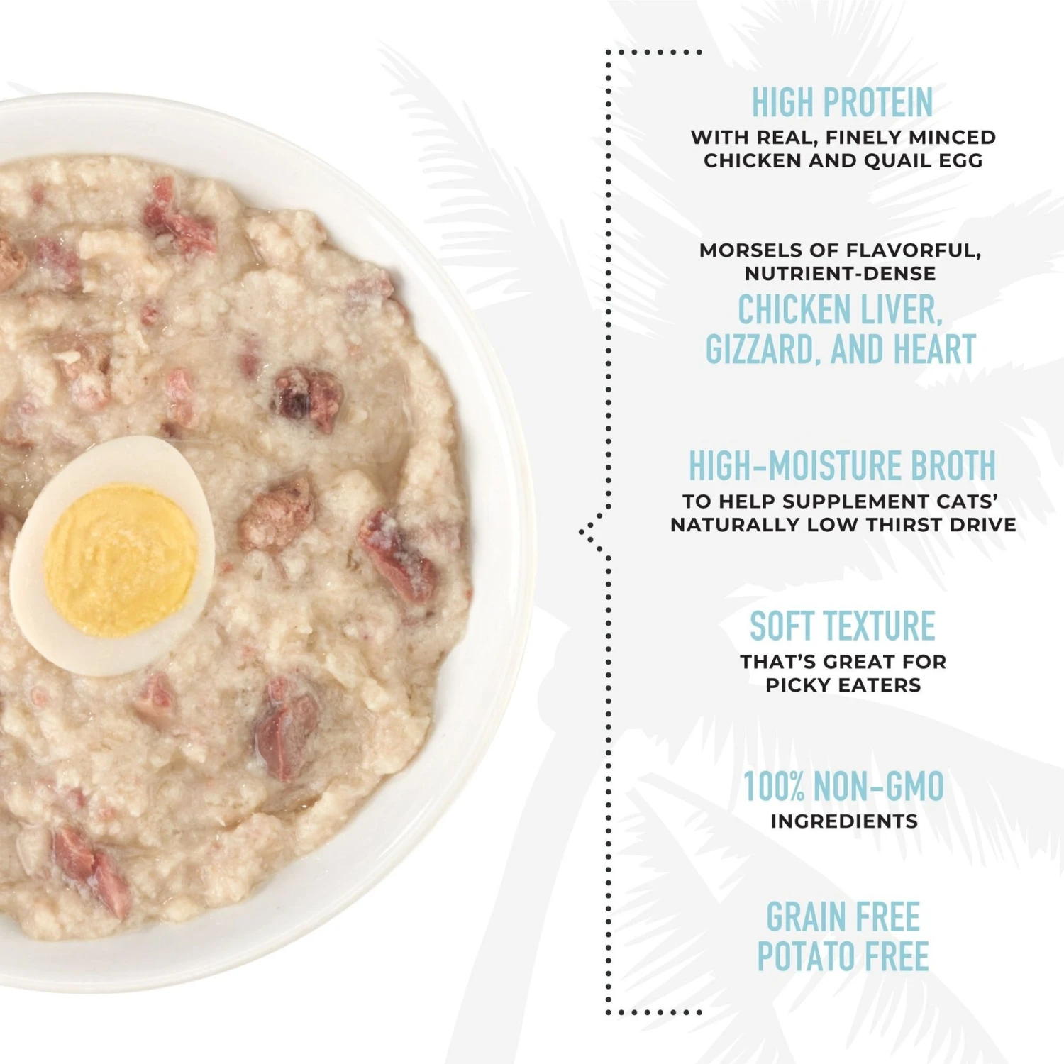 Tiki Cat After Dark Pate+ Chicken & Quail Egg Grain-Free Wet Cat Food 7 Tiki Cat After Dark Pate+ Chicken & Quail Egg Grain-Free Wet Cat Food - Image 5