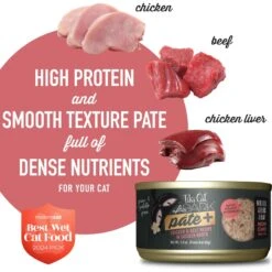 Tiki Cat After Dark Pate+ Chicken & Beef Grain-Free Wet Cat Food -Furry Friends 883846 PT3. AC SS1800 V1690562155