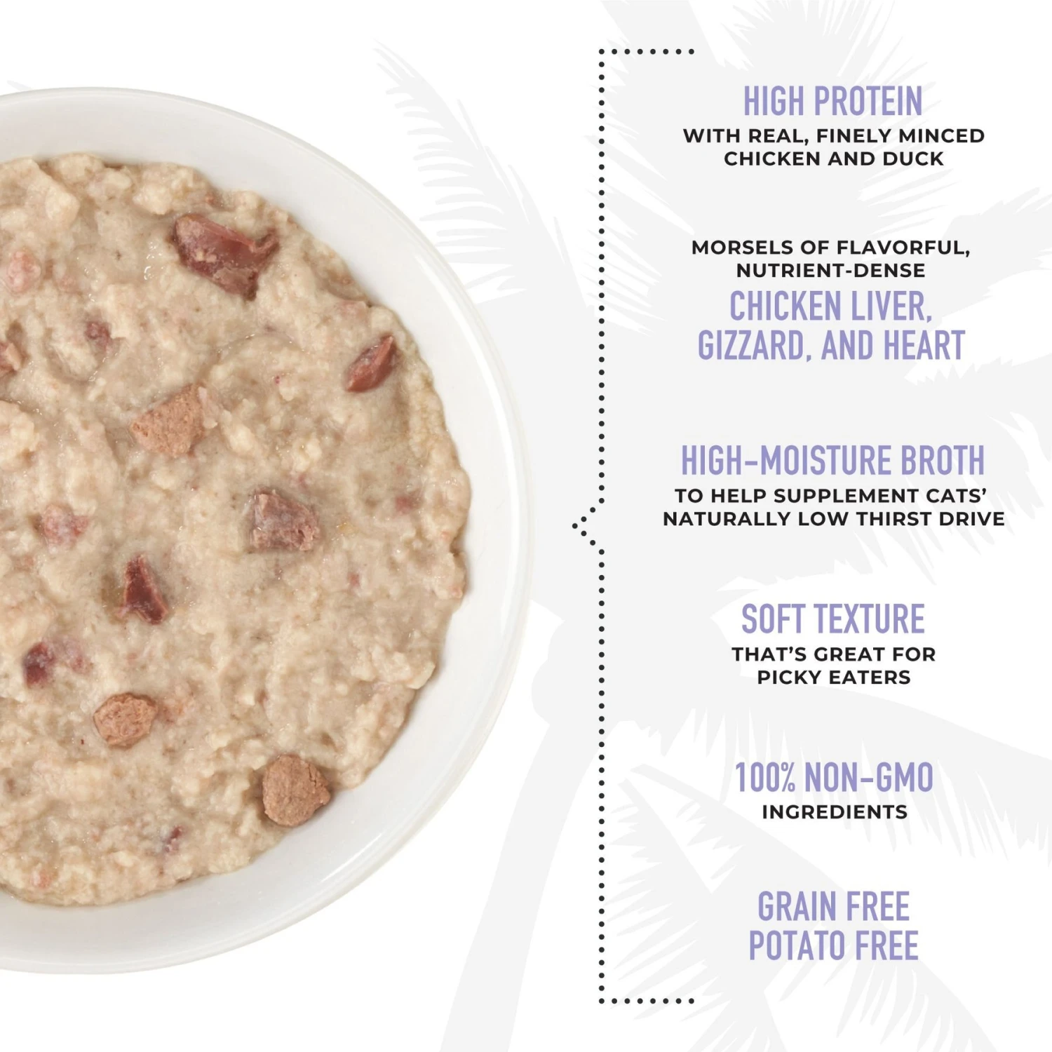 Tiki Cat After Dark Pate+ Chicken & Duck Grain-Free Wet Cat Food 7 Tiki Cat After Dark Pate+ Chicken & Duck Grain-Free Wet Cat Food - Image 5