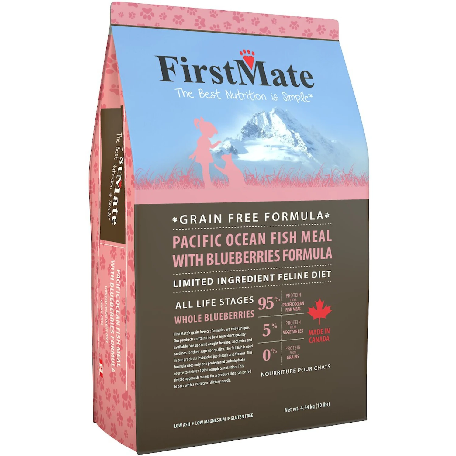 Firstmate Pacific Ocean Fish Meal With Blueberries Formula Limited Ingredient Diet Grain-Free Dry Cat Food 3 Firstmate Pacific Ocean Fish Meal With Blueberries Formula Limited Ingredient Diet Grain-Free Dry Cat Food