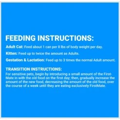 Firstmate Wild Tuna Formula Limited Ingredient Grain-Free Canned Cat Food -Furry Friends 88459 PT7. AC SS1800 V1680639922