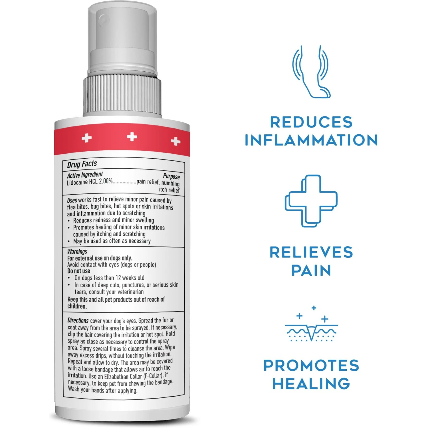Dogswell Remedy+Recovery Medicated Hot Spot Spray For Dogs & Cats 4 Dogswell Remedy+Recovery Medicated Hot Spot Spray For Dogs & Cats - Image 2