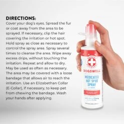 Dogswell Remedy+Recovery Medicated Hot Spot Spray For Dogs & Cats 12 Dogswell Remedy+Recovery Medicated Hot Spot Spray For Dogs & Cats -Furry Friends 887662 PT4. AC SS1800 V1692798826