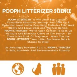 POOPH Kitty Litter Box Saver Cat Deodorizer, 16-oz Bottle 13 POOPH Kitty Litter Box Saver Cat Deodorizer, 16-oz Bottle -Furry Friends 889046 PT2. AC SS1800 V1692030532