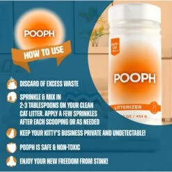 POOPH Kitty Litter Box Saver Cat Deodorizer, 16-oz Bottle 15 POOPH Kitty Litter Box Saver Cat Deodorizer, 16-oz Bottle -Furry Friends 889046 PT4. AC SS1800 V1692030533