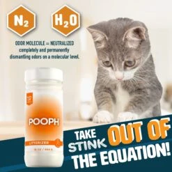 POOPH Kitty Litter Box Saver Cat Deodorizer, 16-oz Bottle 16 POOPH Kitty Litter Box Saver Cat Deodorizer, 16-oz Bottle -Furry Friends 889046 PT5. AC SS1800 V1692030534