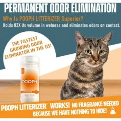 POOPH Kitty Litter Box Saver Cat Deodorizer, 16-oz Bottle 18 POOPH Kitty Litter Box Saver Cat Deodorizer, 16-oz Bottle -Furry Friends 889046 PT7. AC SS1800 V1692030535