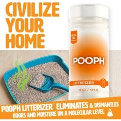 POOPH Kitty Litter Box Saver Cat Deodorizer, 16-oz Bottle 19 POOPH Kitty Litter Box Saver Cat Deodorizer, 16-oz Bottle -Furry Friends 889046 PT8. AC SS1800 V1692030533