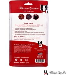 Warren London Cat Pin Brush -Furry Friends 894966 PT7. AC SS1800 V1687885906