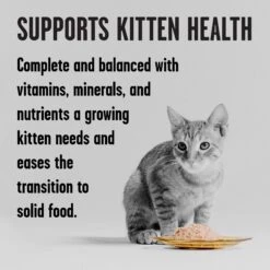 BIXBI Rawbble Chicken Pate Wet Food For Kittens, 2.75-oz Can, Case Of 24 -Furry Friends 895326 PT2. AC SS1800 V1689017855