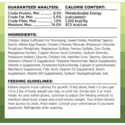 BIXBI Rawbble Chicken Pate Wet Food For Kittens, 2.75-oz Can, Case Of 24 -Furry Friends 895326 PT5. AC SS1800 V1689014582