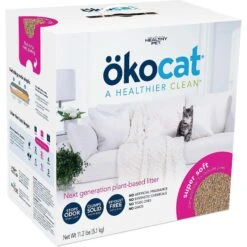 Okocat Super Soft Clumping Wood Unscented Cat Litter