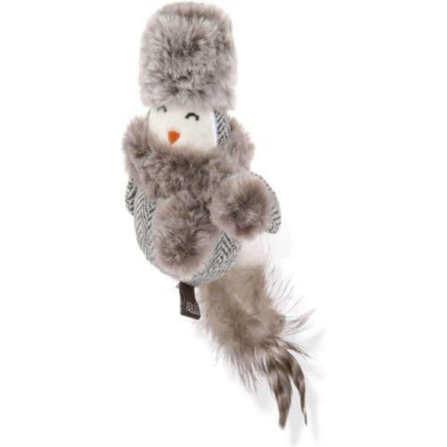 P.L.A.Y. Pet Lifestyle And You Feline Frenzy Blissful Birdie Plush Squeaky Cat Toy 4 P.L.A.Y. Pet Lifestyle And You Feline Frenzy Blissful Birdie Plush Squeaky Cat Toy - Image 2